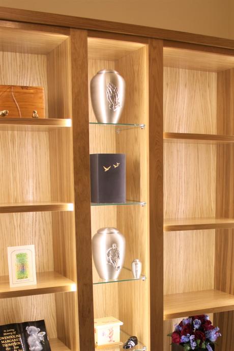 Memorial & Display Bookcases