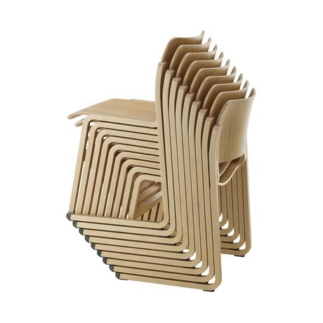 Howe 40/4 Wood Stacking Chair