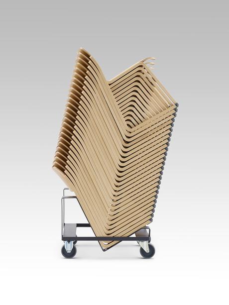 Howe 40/4 Wood Stacking Chair