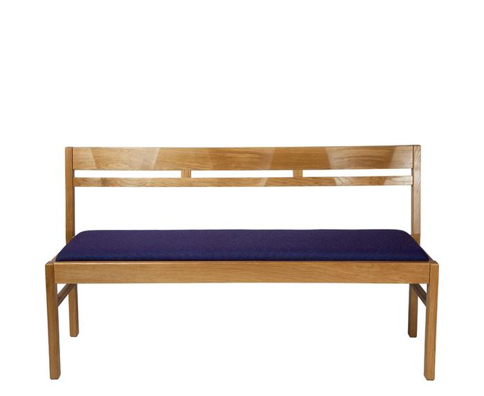St Deiniol Bench - Upholstered