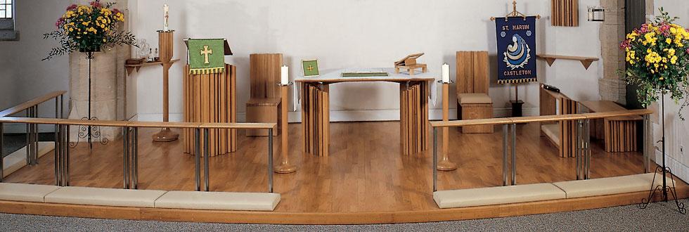 St Martin's Church, Rochdale Sanctuary Furniture