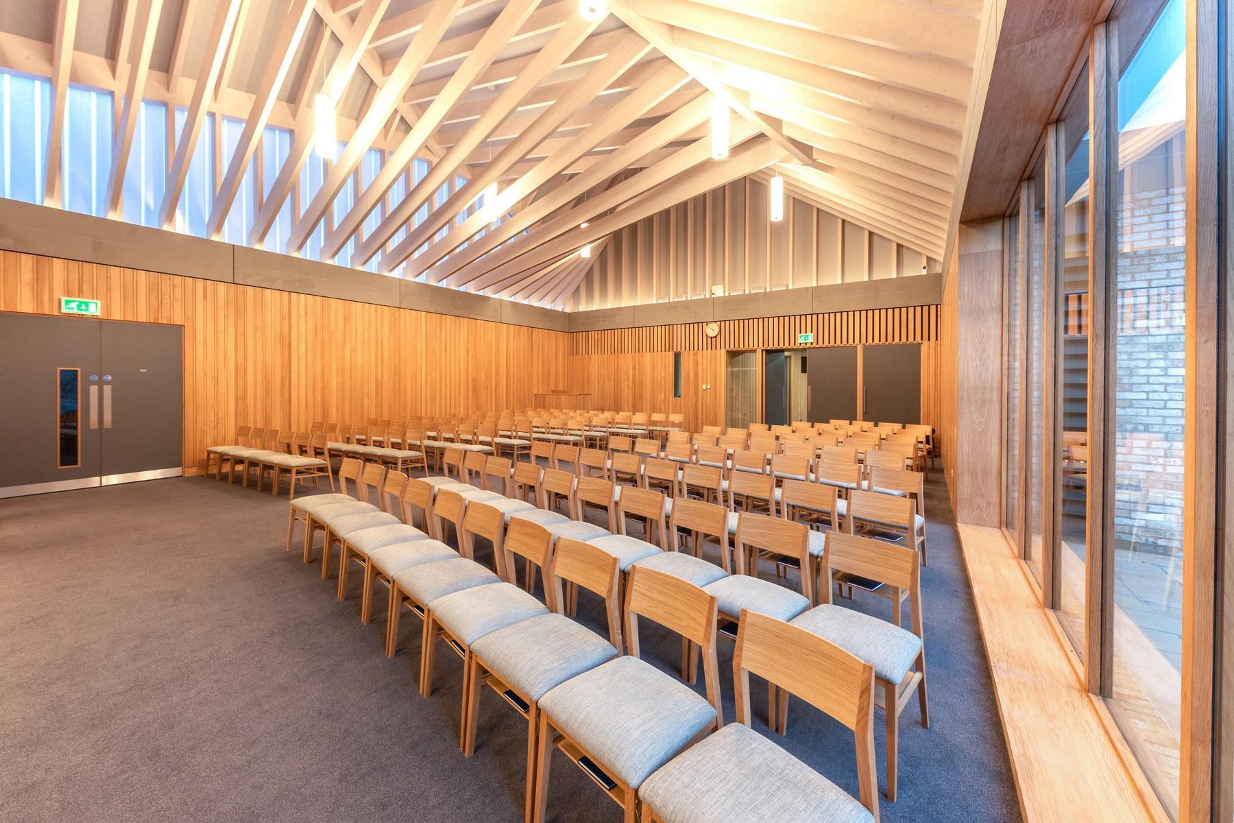 Crematorium chapel seating