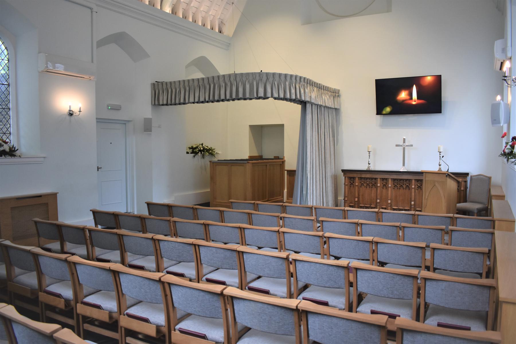 East London Crematorium Seating