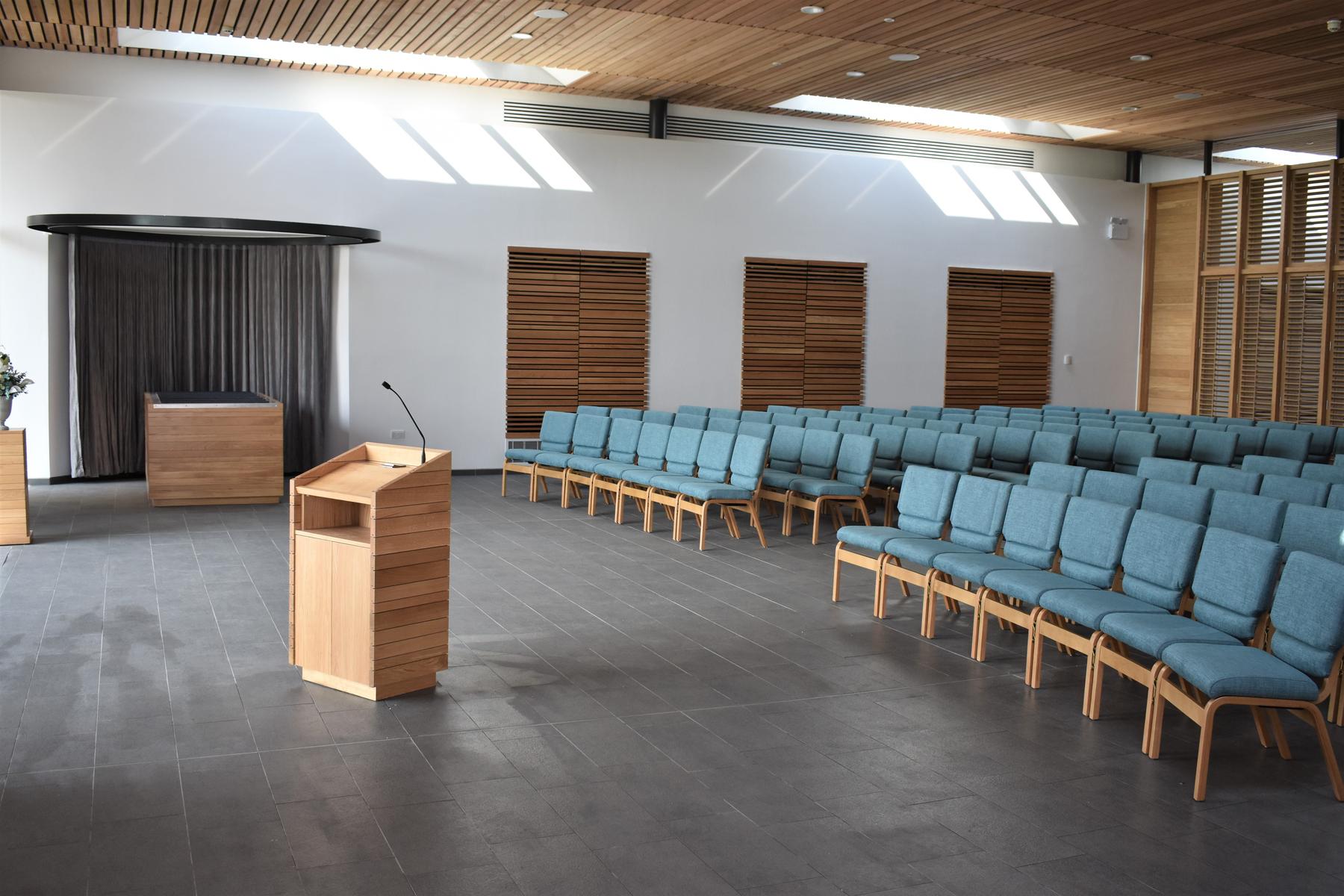 Trent Valley Crematorium seating