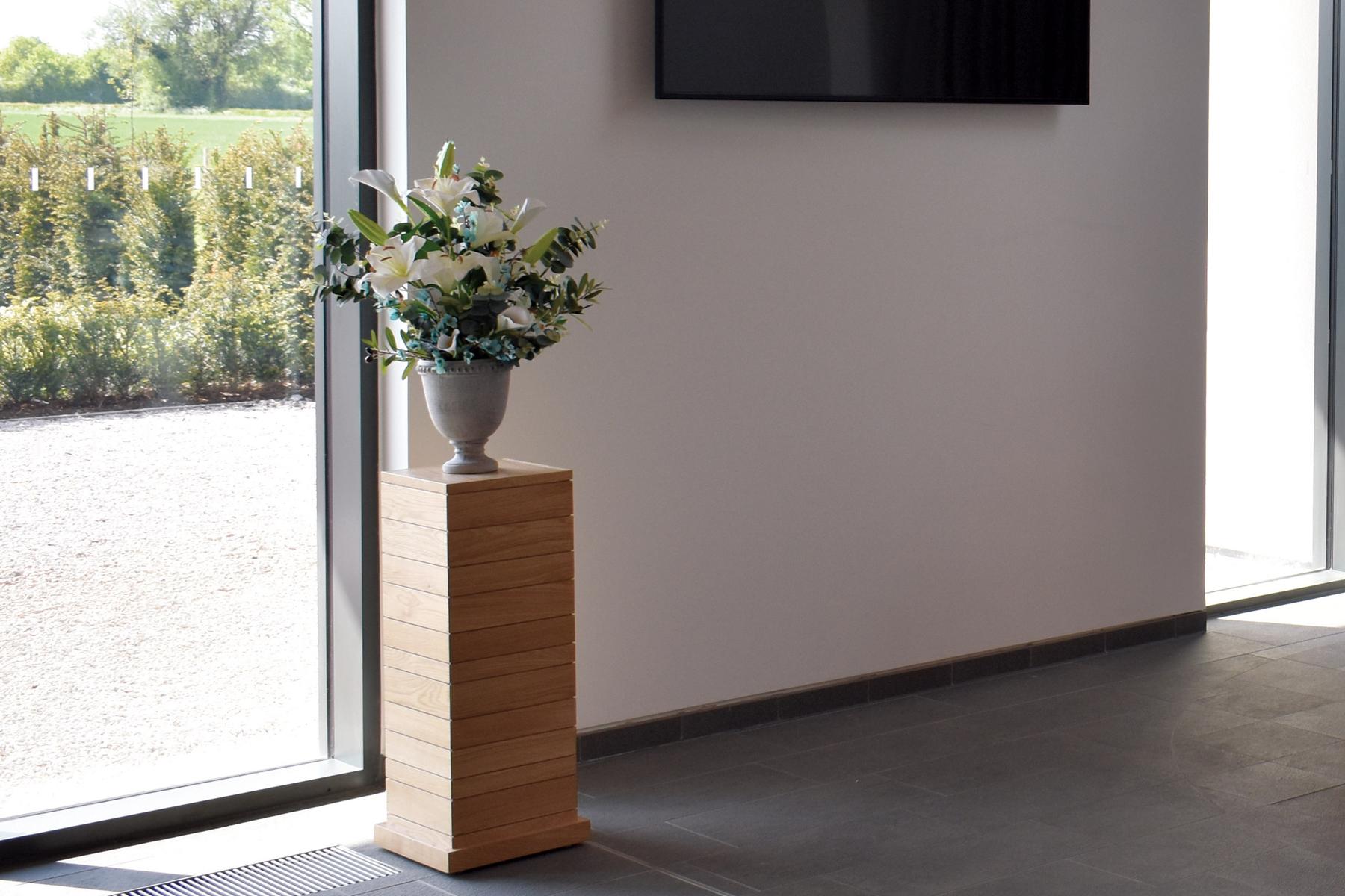 Trent Valley Crematorium flower stand