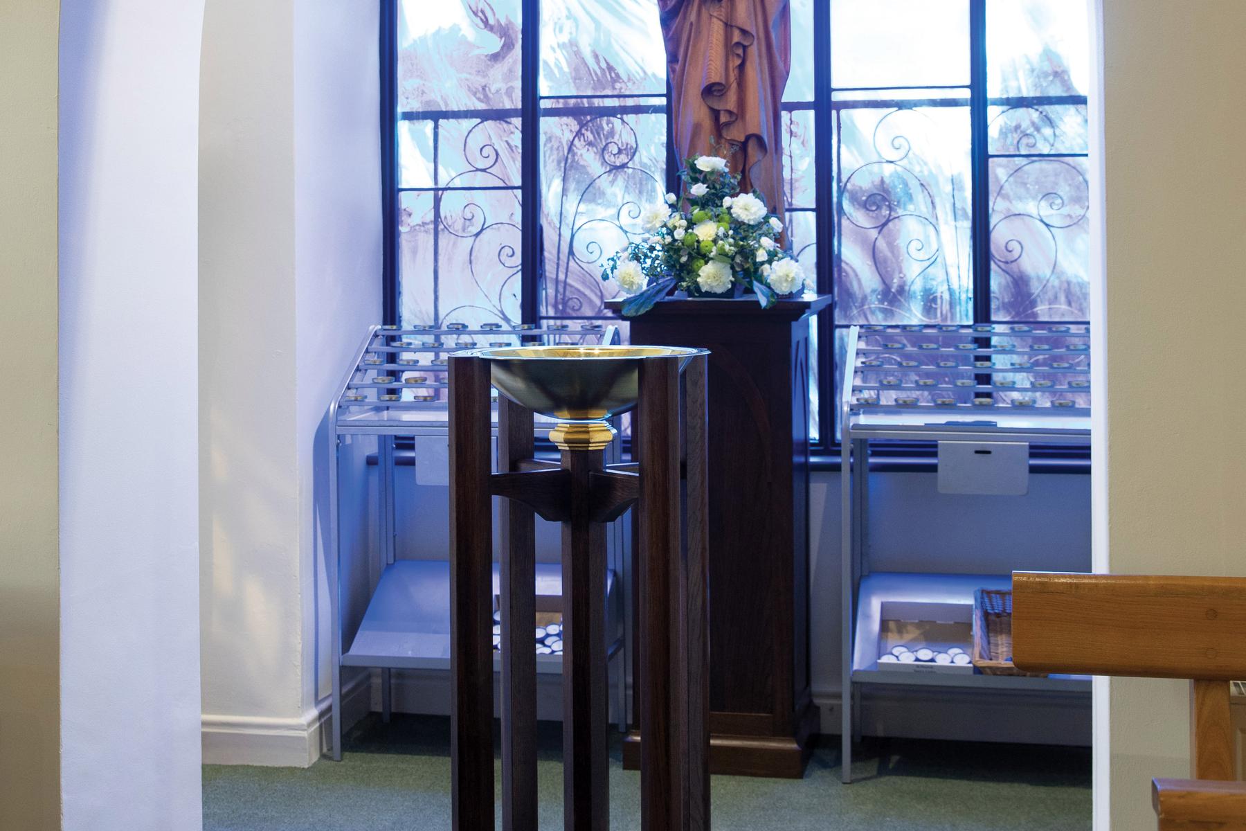 St Joseph's Stokesley font