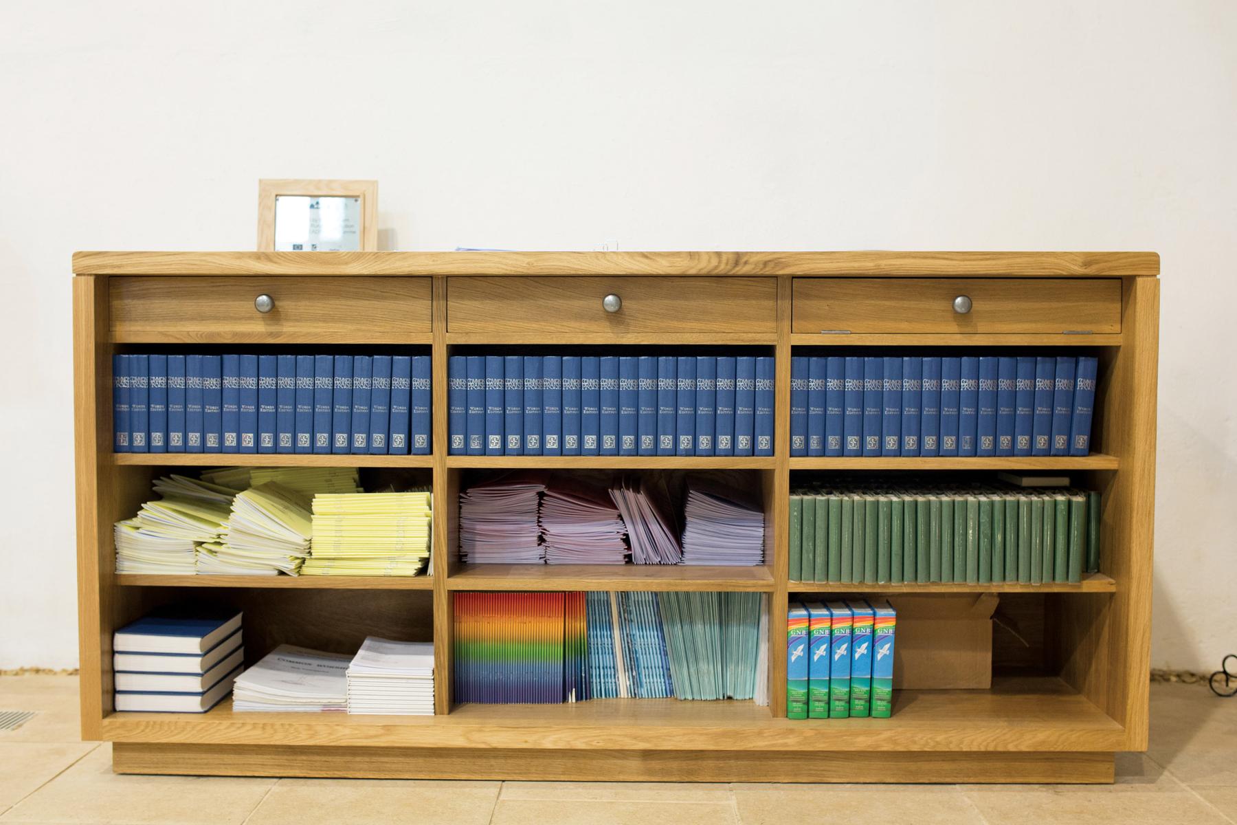 Bible storage, St Andrew's Epworth