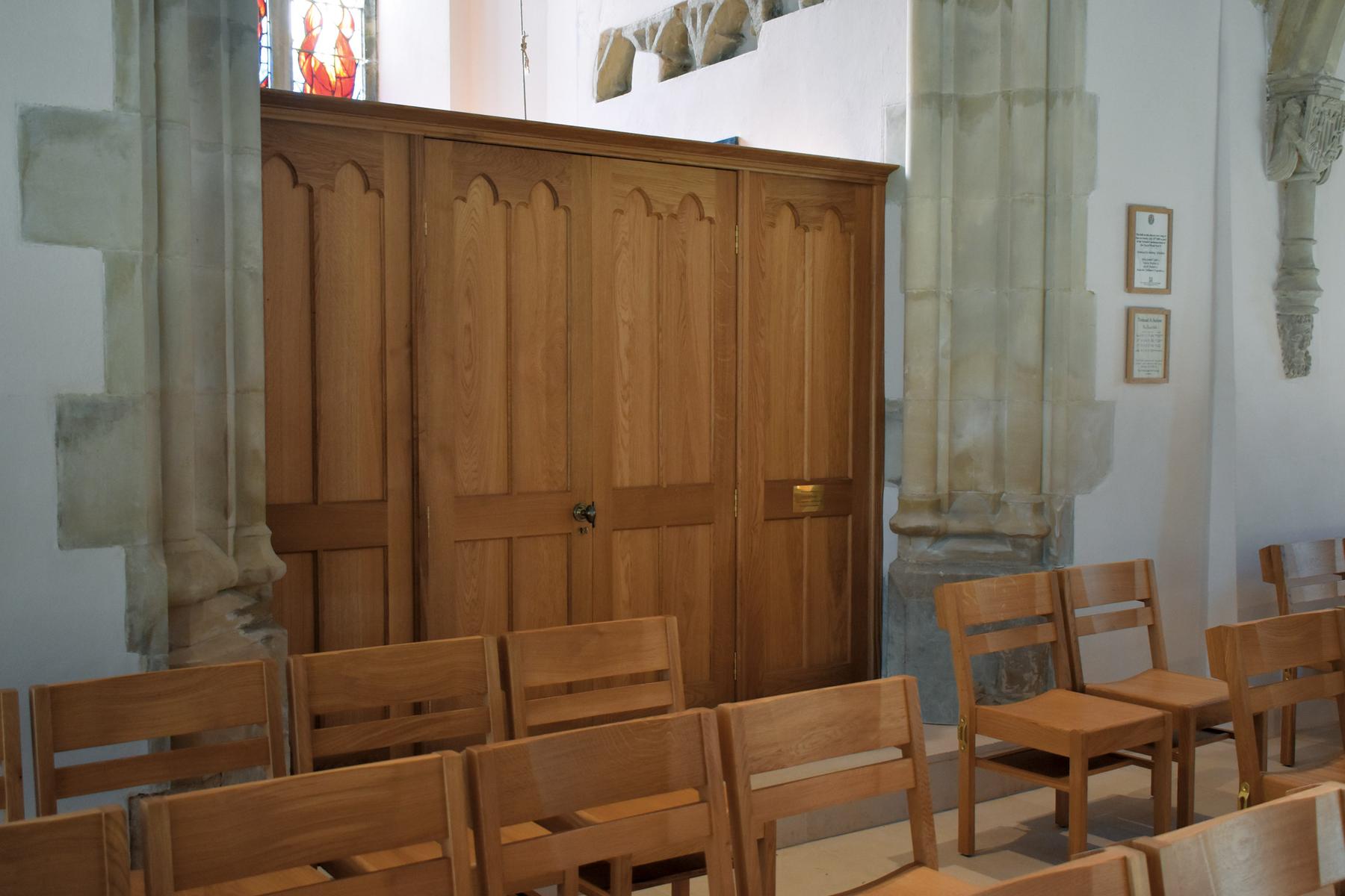 St Andrew's, Donhead St Andrew screen door