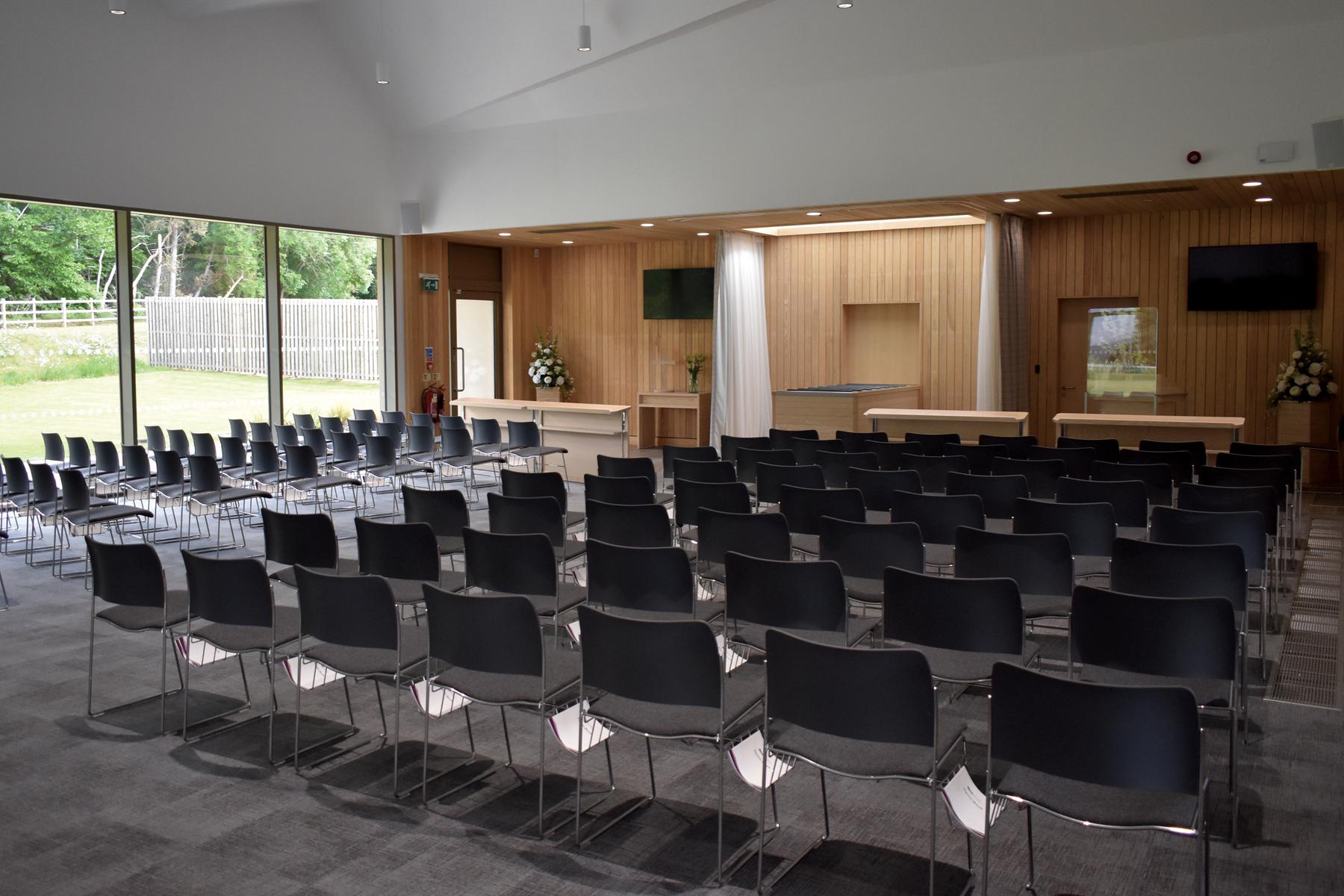 Lea Fields Crematorium from rear right