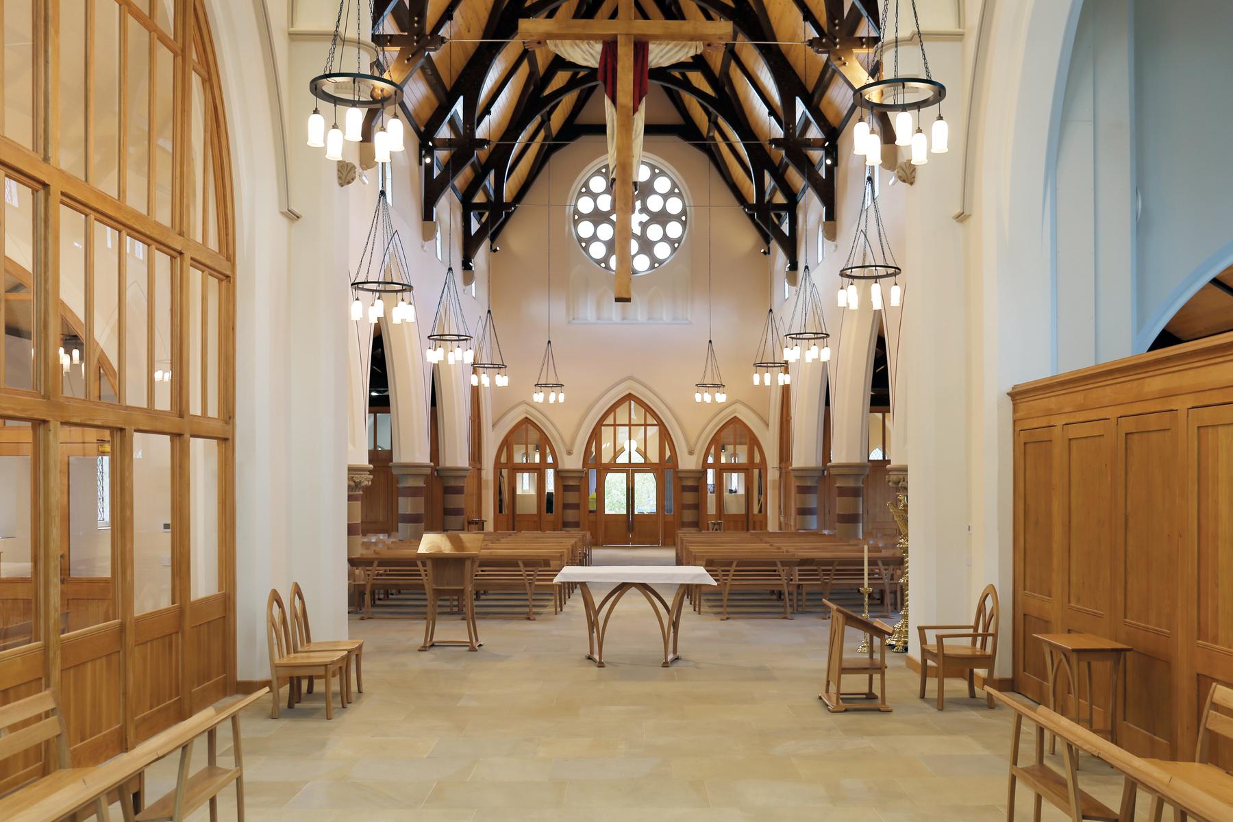 Church of the Ascensions view from chancel