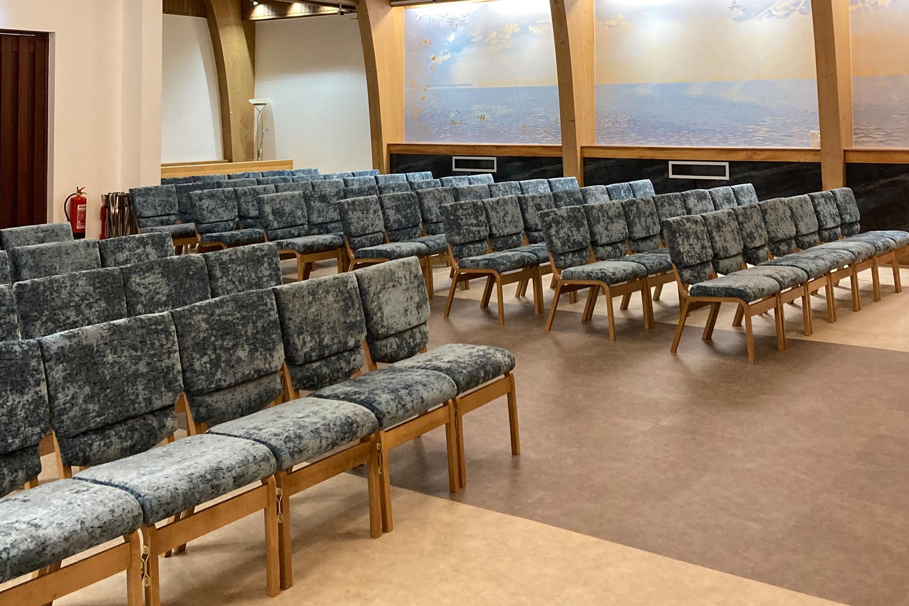 Poole Crematorium seating